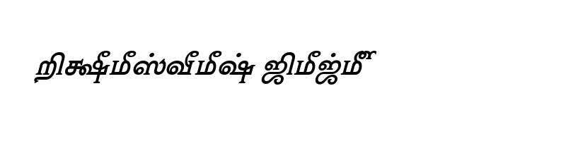 TAM Nambi Bold Italic preview